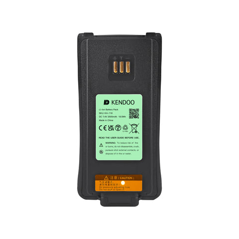 KENDOO® Hytera BL2505 Li-Ion 2500mAh 7.4V Battery Pack