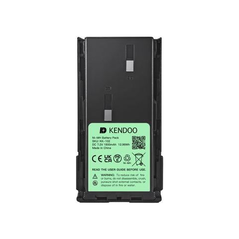 KENDOO® Kenwood TK-3107 Ni-MH Battery Pack 1100mAh 7.2V