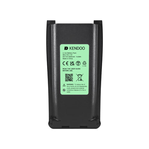 KENDOO® Hytera BL2008 Li-Ion 2000mAh 7.4V Battery Pack