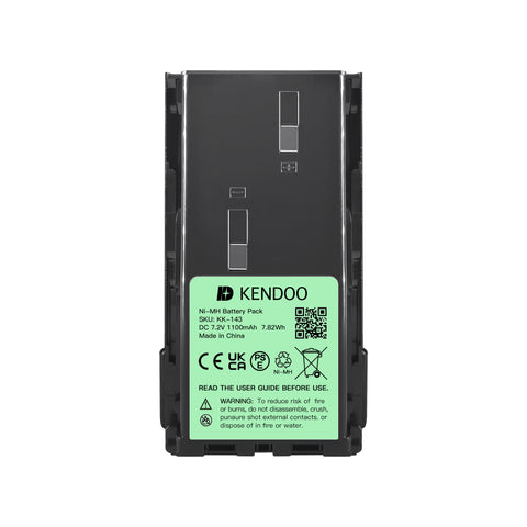 KENDOO® Kenwood TK-3107 High Capacity Ni-MH Battery Pack 1800mAh 7.2V