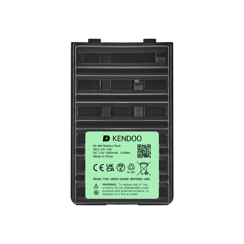 KENDOO® Vertex Standard FNB-83 Ni-MH 1500mAh 7.2V Battery Pack