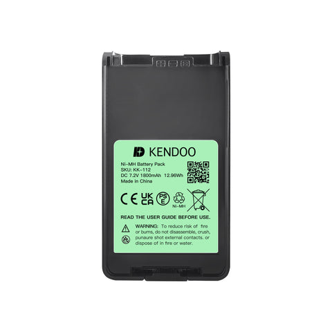 KENDOO® Kenwood KNB-26N Ni-MH 1800mAh 7.2V Battery Pack