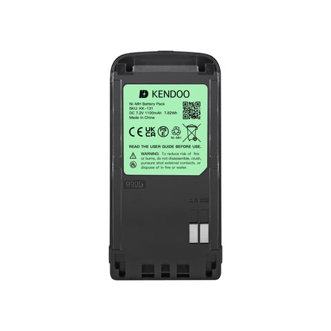 KENDOO® Kenwood PB-39 Ni-MH 1100mAh 7.2V Battery Pack