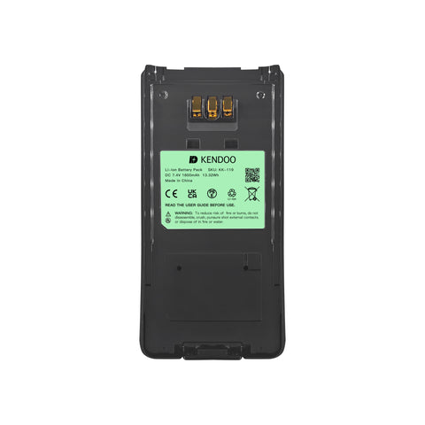 KENDOO® Kenwood KNB-33L Li-Ion 1800mAh 7.4V Battery Pack