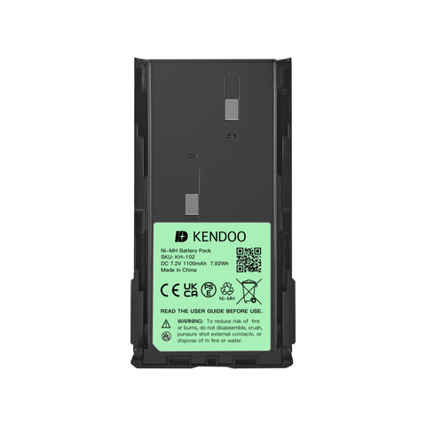 KENDOO® Hytera BH1102 Ni-MH 1100mAh 7.2V Battery Pack