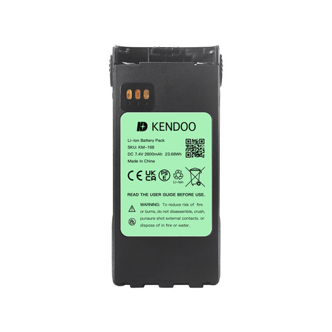 KENDOO® Motorola NTN7335 Li-Ion 2600mAh 7.4V Battery Pack