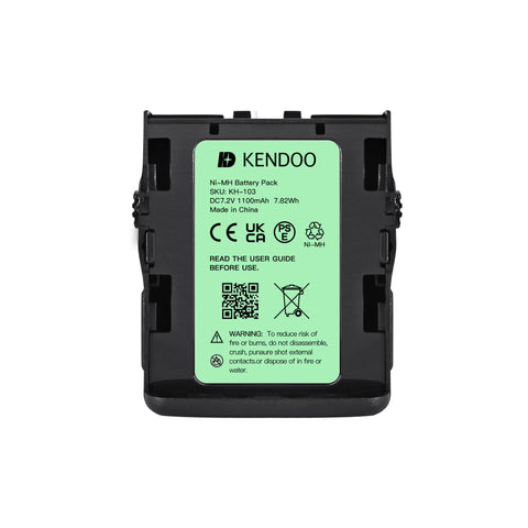 KENDOO® Motorola PMNN4001 Ni-MH 1100mAh 7.2V Battery Pack