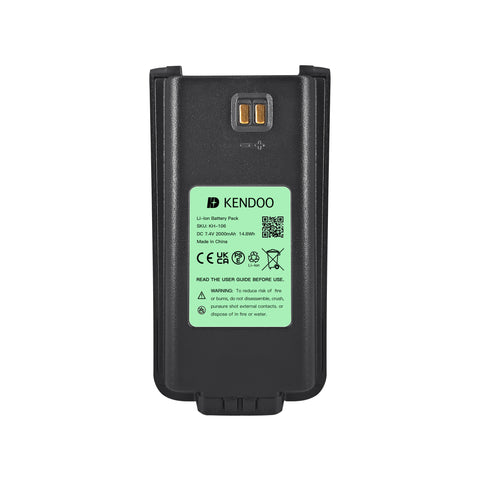 KENDOO® Hytera BL2001 Li-Ion 2000mAh 7.4V Battery Pack