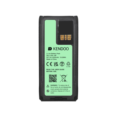 KENDOO® Motorola PMNN4807 Li-Ion 2000mAh 7.4V Battery Pack