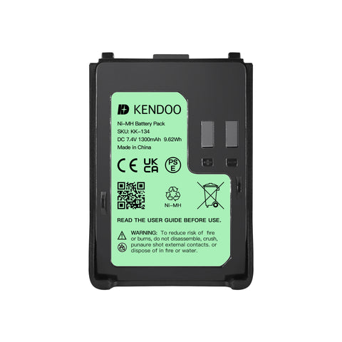 KENDOO® Kenwood PB-42L Li-Ion 1800mAh 7.4V Battery Pack