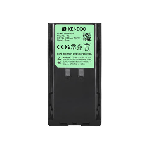 KENDOO® Kenwood KNB-16A Ni-MH 1100mAh 7.2V Battery Pack