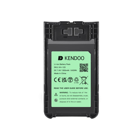 KENDOO® Kenwood KNB-63L Li-Ion 1150mAh 7.4V Battery Pack