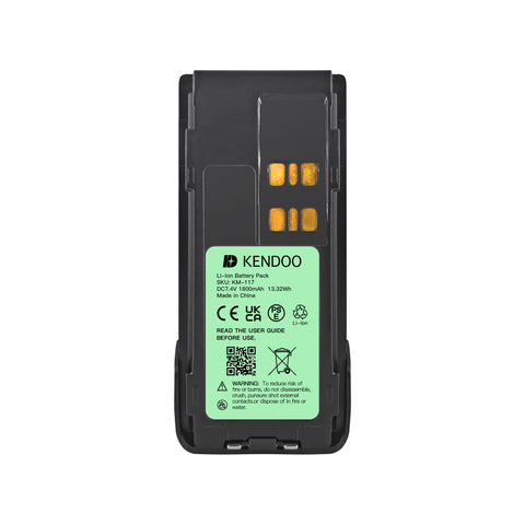 KENDOO® Motorola PMNN4416 Li-Ion 1800mAh 7.4V Battery Pack