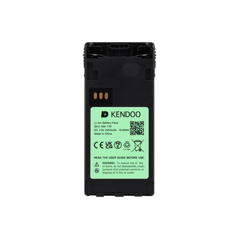 KENDOO® Motorola NNTN5510 Li-Ion 1650mAh 7.4V Battery Pack