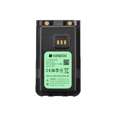 KENDOO® Vertex Standard FNB-Z181LI Li-Ion 1800mAh 7.4V Battery Pack
