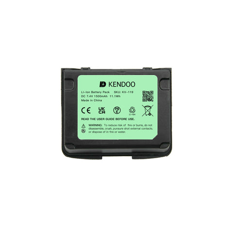 KENDOO® Vertex Standard FNB-80Li Li-Ion 1800mAh 7.4V Battery Pack