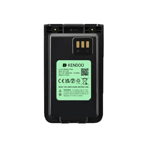 KENDOO® Vertex Standard FNB-Z182 Li-Ion 1800mAh 7.4V Battery Pack