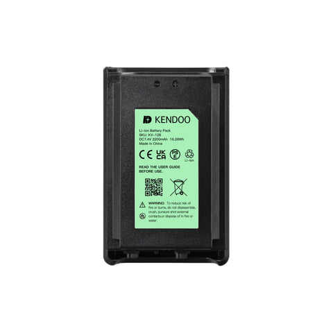 KENDOO® Vertex Standard FNB-V132LI Li-Ion 2200mAh 7.4V Battery Pack