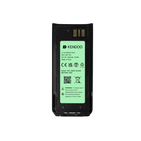 KENDOO® Motorola NNTN8570 Li-Ion 1250mAh 7.4V Battery Pack