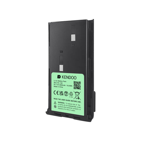 KENDOO® Kenwood TK-3107 Li-Ion Battery Pack 2200mAh 7.4V