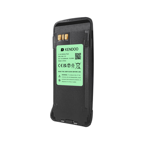 KENDOO® Motorola PMNN4077 Li-Ion 2600mAh 7.4V Battery Pack