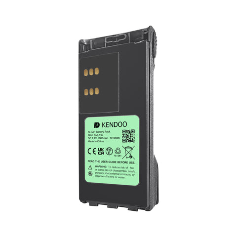 KENDOO® Motorola NTN9815 Ni-MH 1800mAh 7.2V Battery Pack