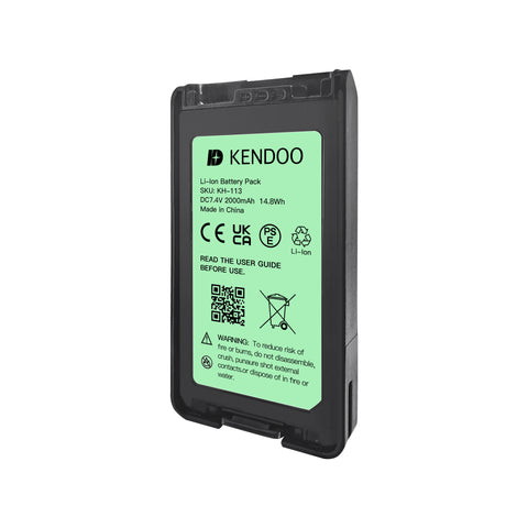 KENDOO® Kenwood KNB-57L Li-Ion 2000mAh 7.4V Battery Pack