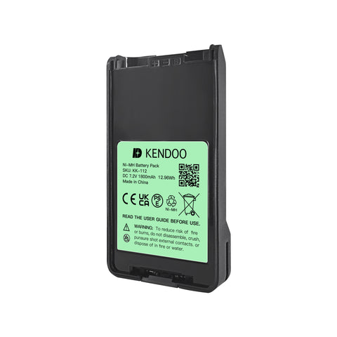 KENDOO® Kenwood KNB-26N Ni-MH 1800mAh 7.2V Battery Pack