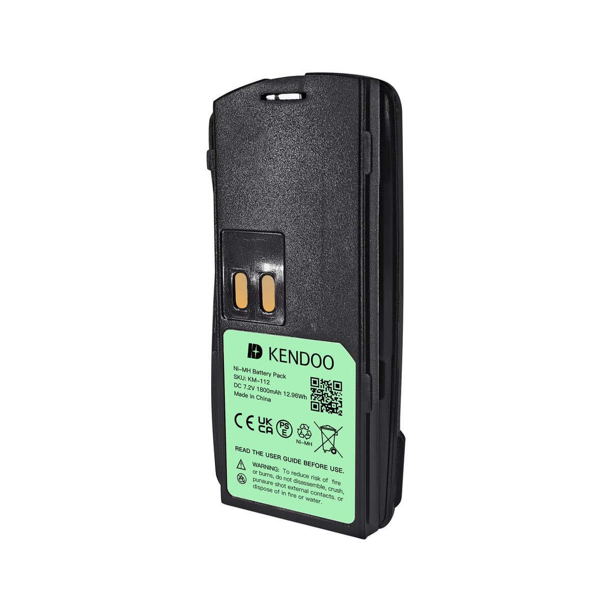 KENDOO® Motorola PMNN4063 Ni-MH 1800mAh 7.2V Battery Pack