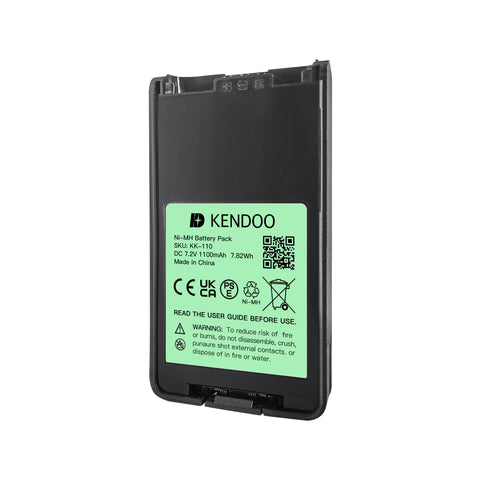 KENDOO® Kenwood KNB-25A Ni-MH 1200mAh 7.2V Battery Pack