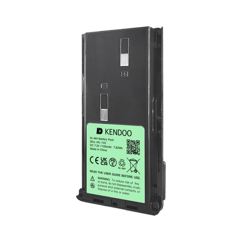 KENDOO® Kenwood TK-3107 High Capacity Ni-MH Battery Pack 1800mAh 7.2V