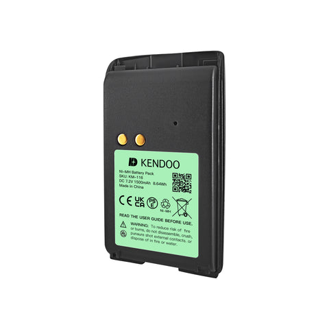 KENDOO® Motorola PMNN4071 Ni-MH 1500mAh 7.2V Battery Pack