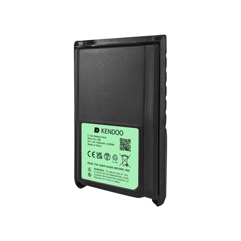 KENDOO® Vertex Standard FNB-V103LI Li-Ion 1300mAh 7.4V Battery Pack
