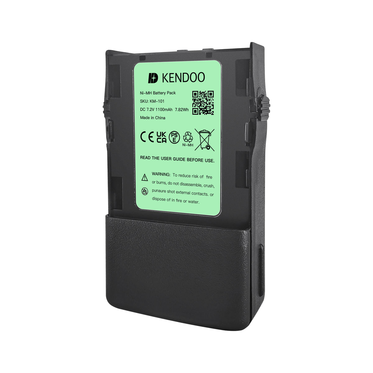 KENDOO® Motorola PMNN4000 Ni-MH 1200mAh 7.2V Battery Pack