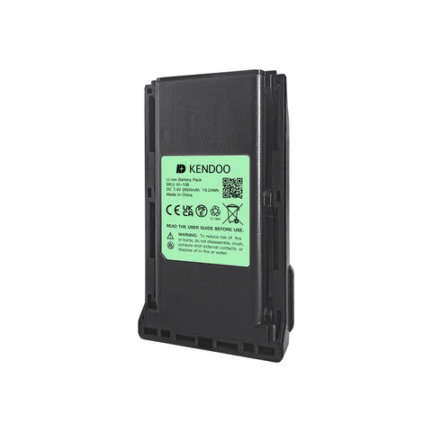 KENDOO® Icom BP-232N Li-Ion 2600mAh 7.4V Battery Pack